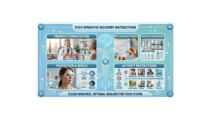 Corneal Post Operative Recovery Instructions